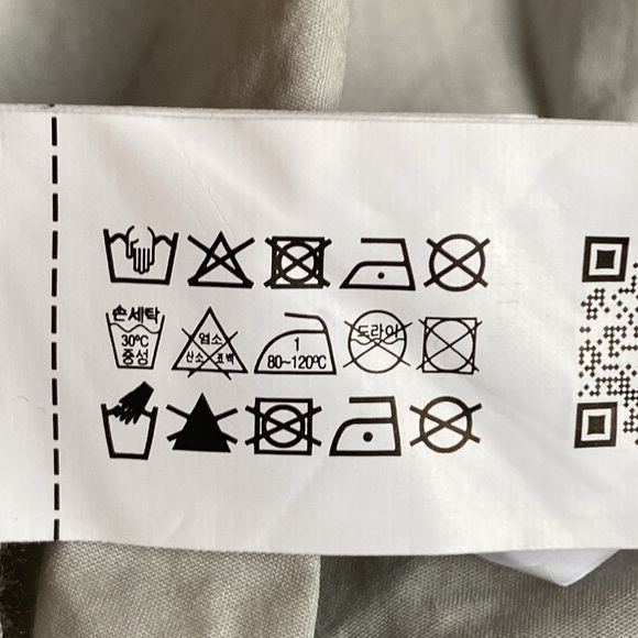 NWT. Zara Light Gray Poplin Jewel Shirt. Size XL. - Picture 8 of 8